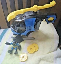 Fisher-Price Imaginext DC Superfriends Batman & Bat Copter Helicopter