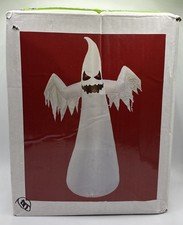 Frightening Ghost Inflatable 12ft 7 Colored Flame Rotations LED New