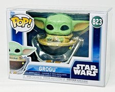 Funko Pop! Star Wars: The Mandalorian and Grogu - Grogu in Pram #823 w/Protector