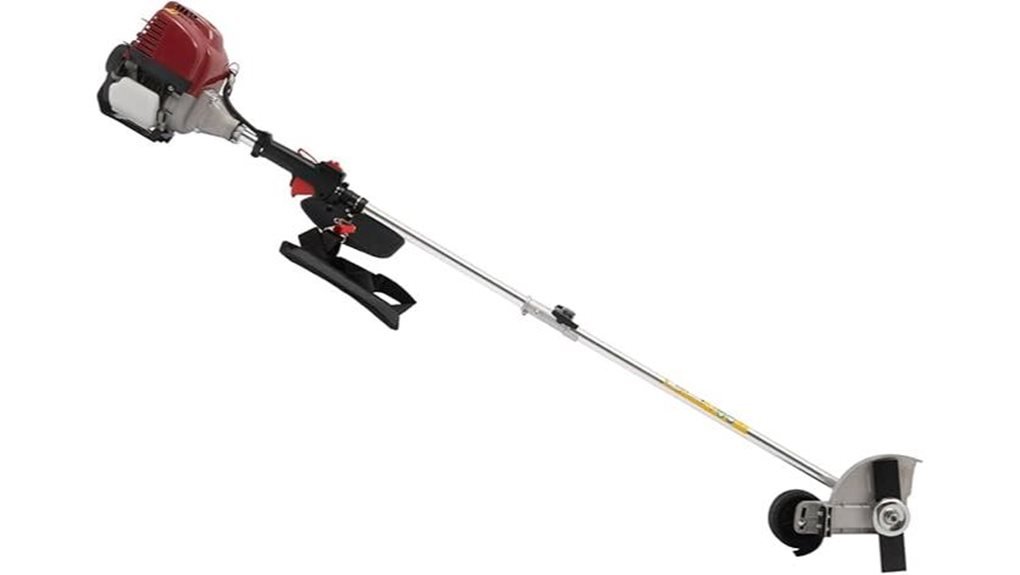gas edger with blades