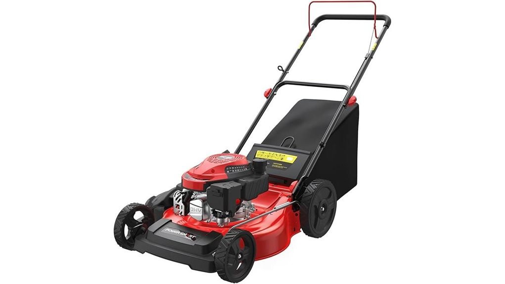 gas lawn mower 21 inch