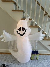 Gemmy 2007 Halloween Airblown Inflatable 4Ft Ghost