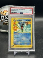 Gyarados 11 2003 Pokemon Skyridge Rare Non Holo PSA 9 Mint (CB)