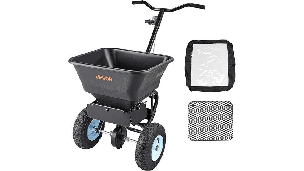 high capacity broadcast spreader