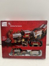 Home Accents Holiday Christmas Tree Train Set 9 ft Track CIB Tested