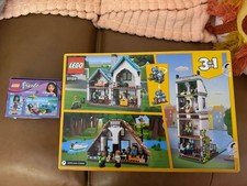 LEGO Creator 3 in 1 Cozy House 31139 & Friends Emma's Picnic 30414 Complete Sets
