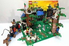 LEGO System Castle Dark Forest Fortress 6079 In 1996 Used Retired Comp W/Manual