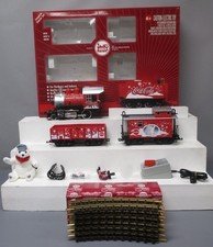 LGB 72510 G Gauge Coca-Cola "Red Trunk" Christmas Steam Train Super Set LN/Box