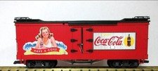 LGB THE BIG TRAIN 43723 RED COCA COLA HAVE A COKE BOX CAR NEW IN BOX G SCALE