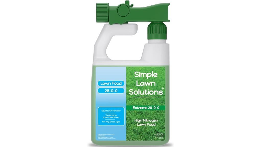 liquid lawn fertilizer formula