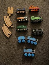 Mixed Thomas The Train Wooden Metal Mix And Off Brand Train Lot