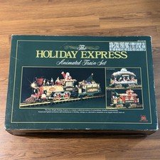 New Bright Holiday Express #380 Animated Train Set 1996