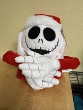 Nightmare Before Christmas Jack Skellington Santa Plush Tree Topper Hugger 11.5"