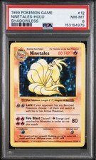 Ninetales Shadowless Holo PSA 8 - 1999 Pokémon Base Set #12 Rare
