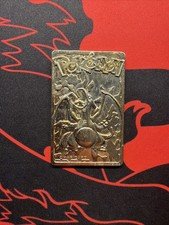 Pokemon Charizard #06- 23 Karat Gold Plated Trading Special Edition- No Case