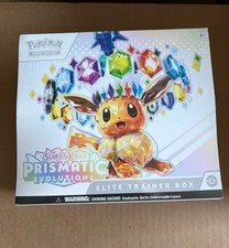 Pokemon Prismatic Evolutions Elite Trainer Box ETB (Plastic Rip See Pics)