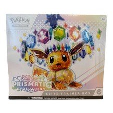 Pokemon TCG Prismatic Evolutions ETB Elite Trainer Box - Factory Sealed