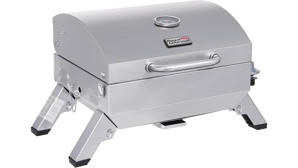 portable stainless steel grill