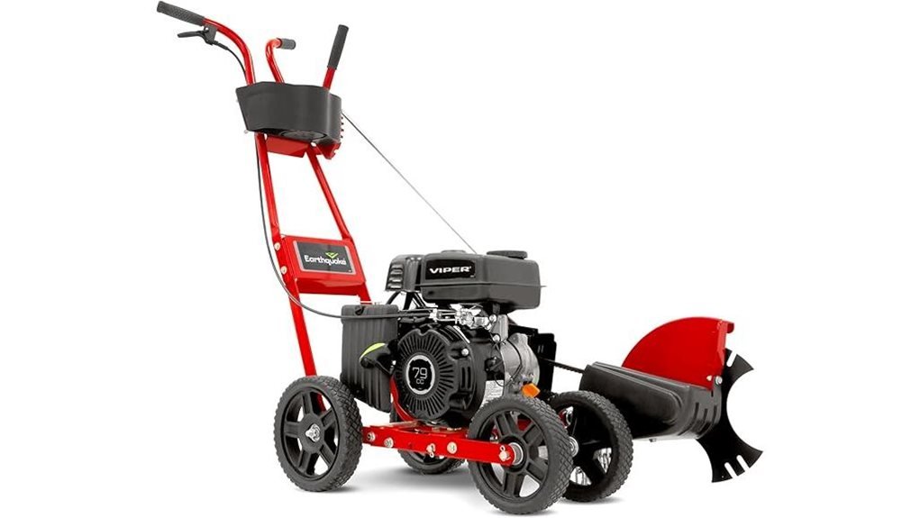 red and black edger