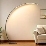 remote controlled dimmable floor lamp