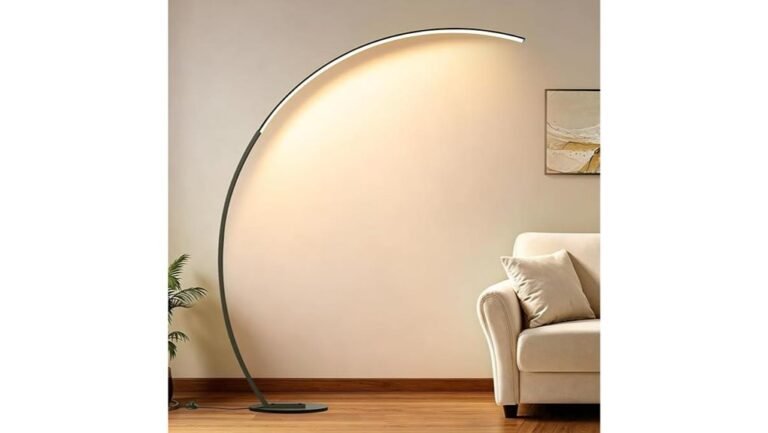 remote controlled dimmable floor lamp