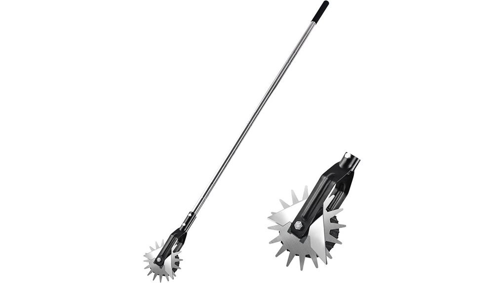 rotary lawn edging tool