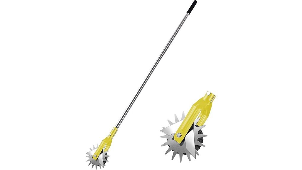 rotary lawn edging tool