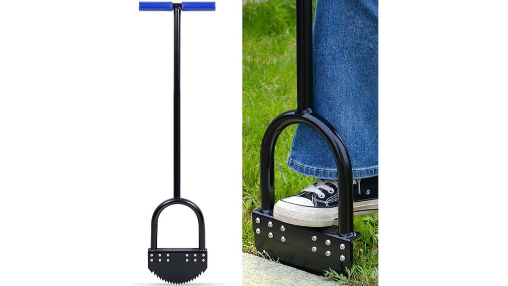 rubber handled lawn edger