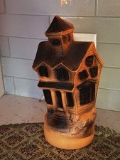 *SCARCE* Vintage Empire Plastic Corp 1969 Halloween Haunted House Blow Mold 13”