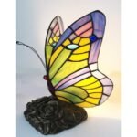 tiffany butterfly blue lamp