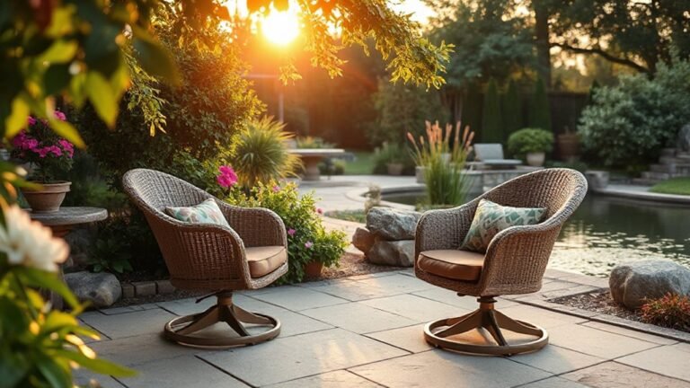 top patio swivel chairs