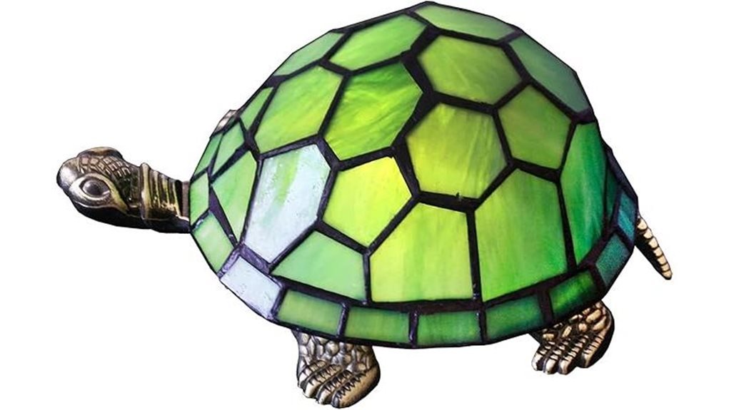 tortoise shell stained glass