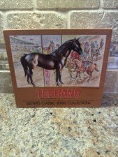Vintage Breyer Race Horse #605 Terrang Thoroughbred With Vintage Box