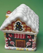 Vintage Christmas Cookie Jar
