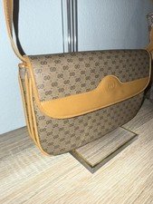 Vintage Gucci Shoulder Bag Brown Canvas 5518780
