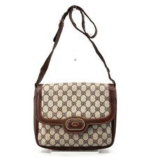 Vintage Gucci Shoulder Bag GG PVC Authentic 311T0395