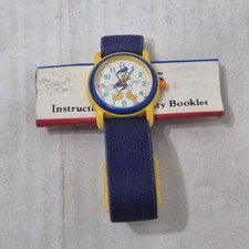 Vintage Lorus Quartz Disney Donald Duck Watch Wristwatch Untested Character