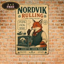 Vintage Product Advertisement Retro Metal Tin Sign Wall Plaque