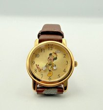 VTG Disney 50th anniversary rare Mickey marching watch working condition