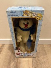 Vtg Gemmy Hip Swinging Frosty The Snowman Animated Singing Dancing 1998