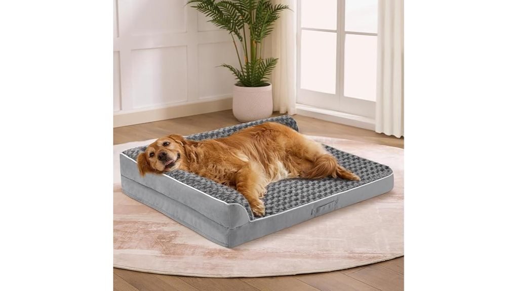 washable large dog bed