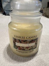 Yankee Candle Christmas Wish 14.5oz Unlit Discontinued Holiday Scent Housewarmer