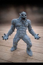 Yeti Abominable Snowman Figurine Cryptid Creature Display