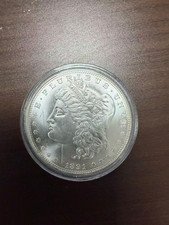 1891-CC Vintage Morgan Silver Dollar Free Shipping