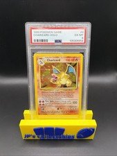 1999 POKEMON BASE SET UNLIMITED #4 CHARIZARD-HOLO PSA 6