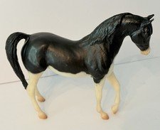 Breyer Arabian Horse Black White Classic Vintage 8" L x 6.25" T