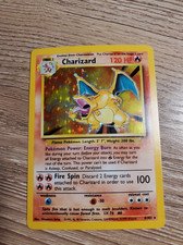 Charizard 004/102 Base Set Holo Excellent Condition Pokemon Card