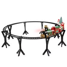 Classic Christmas Train Set w/ Real Smoke, Lights & Sounds