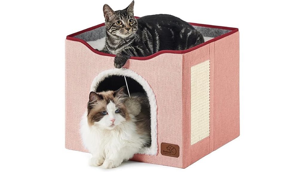 cozy cat bed set
