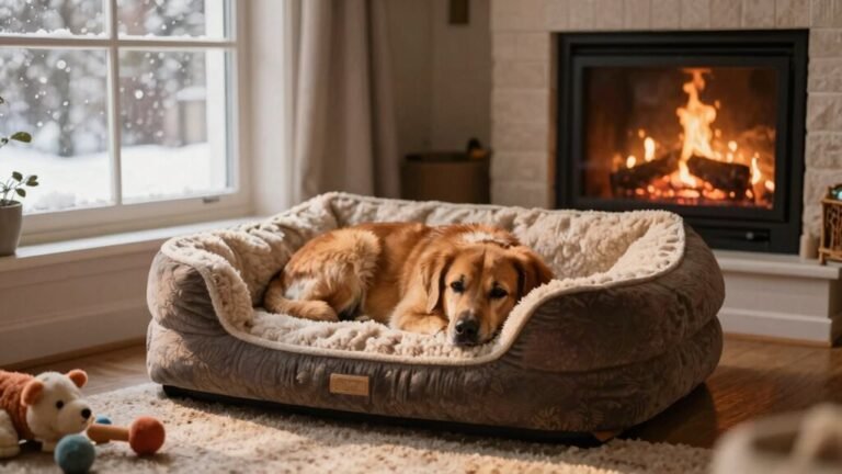 cozy heated beds for dogs
